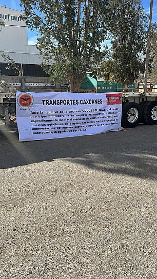 RECLAMAN TRANSPORTISTAS LOCALES PREFERENCIA POR EMPRESAS FORÁNEASRECLAMAN TRANSPORTISTAS LOCALES PREFERENCIA POR EMPRESAS FORÁNEAS