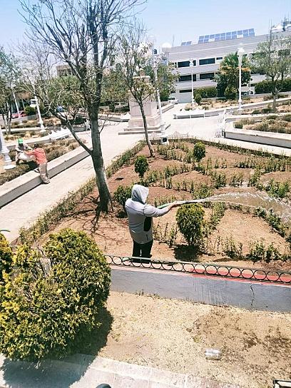 ANTE CONSTANTES QUEJAS, REALIZAN LIMPIEZA EN JARDINES DE FRESNILLO