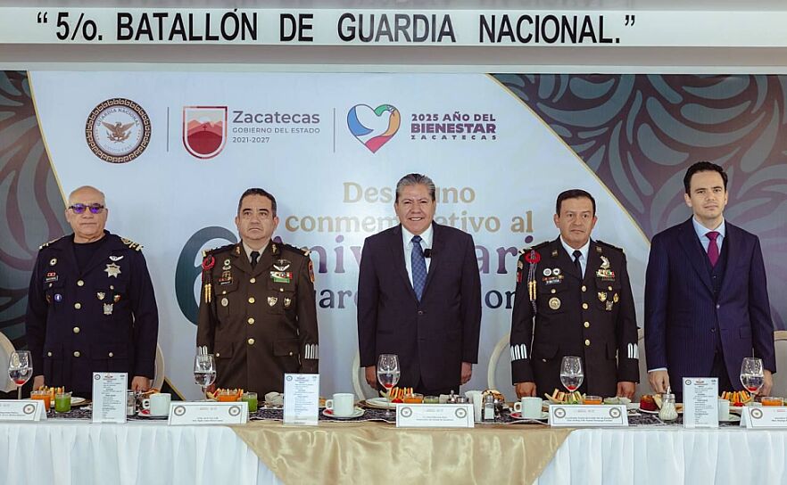 DESTACA DMA PAPEL DE LA GN EN RECUPERACIÓN DE LA PAZ