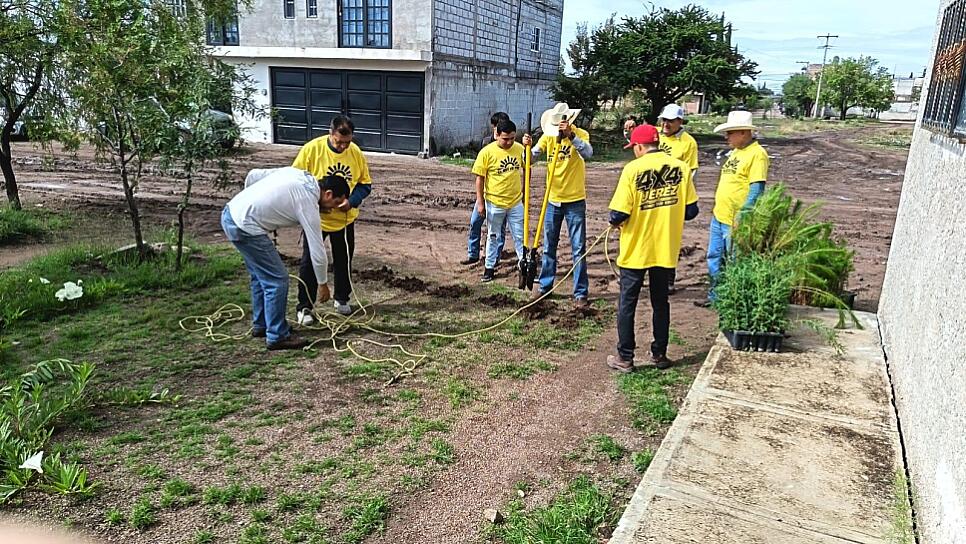 PONE NUEVO PRD EN MARCHA PROGRAMA SOCIAL 4X4 EN JEREZ