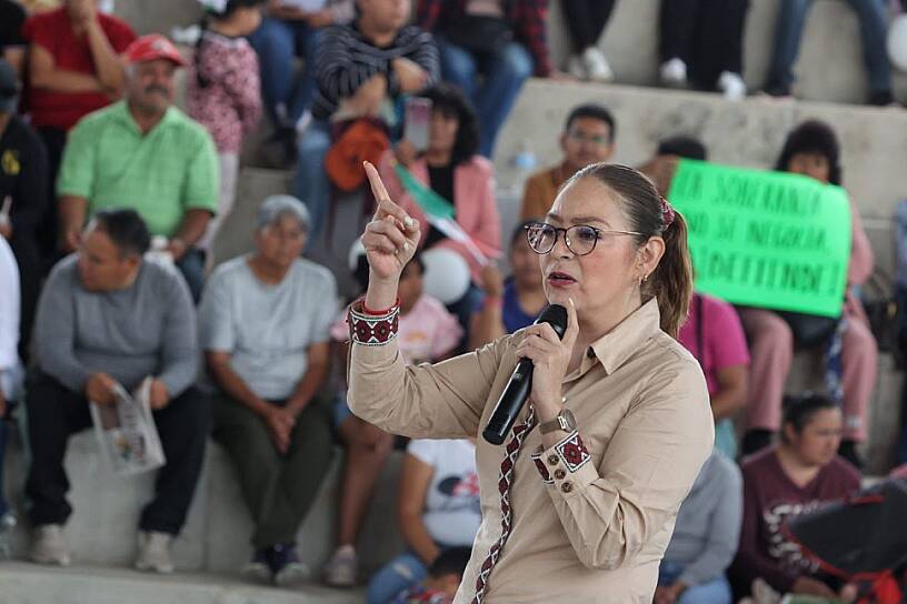 DEFIENDE VERO DÍAZ CONTINUIDAD DE TRANSFORMACIÓN Y SOBERANÍA NACIONAL