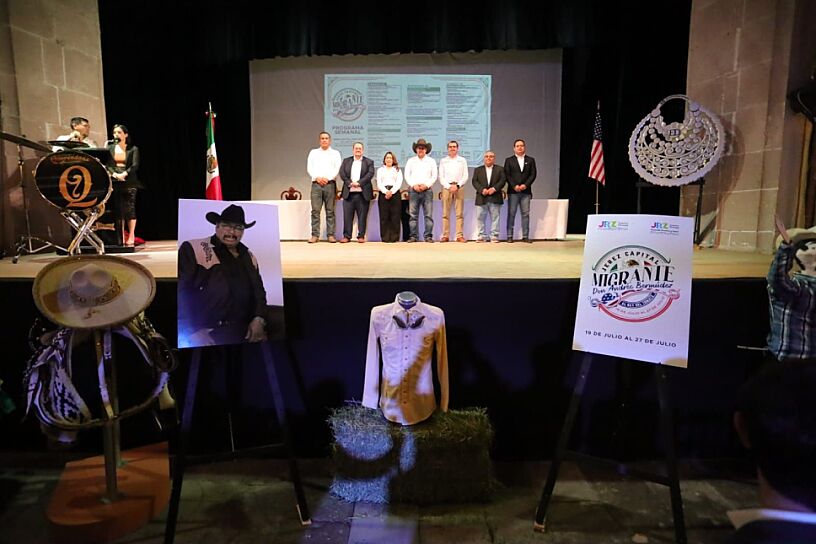PRESENTAN PROGRAMA DE SEMANA “JEREZ, CAPITAL MIGRANTE”