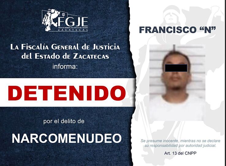CUMPLIMENTA FGJEZ CUATRO ÓRDENES DE APREHENSIÓN POR DIVERSOS DELITOS