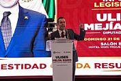 CONFIRMA ULISES MEJÍA PARTICIPACIÓN EN PROCESO INTERNO DE MORENA