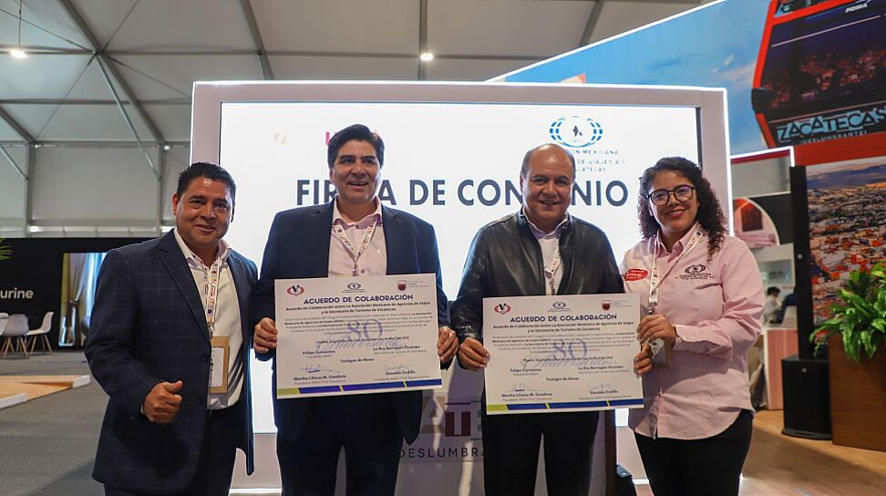 CONCRETA ZACATECAS ALIANZAS TURÍSTICA EN TIANGUIS MÉXICO 2025