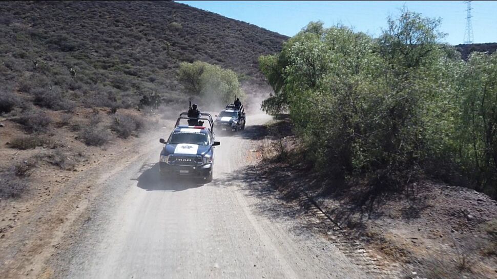 ASEGURAN PEP ARMAS Y VEHÍCULO TRAS ATAQUE EN PINOS