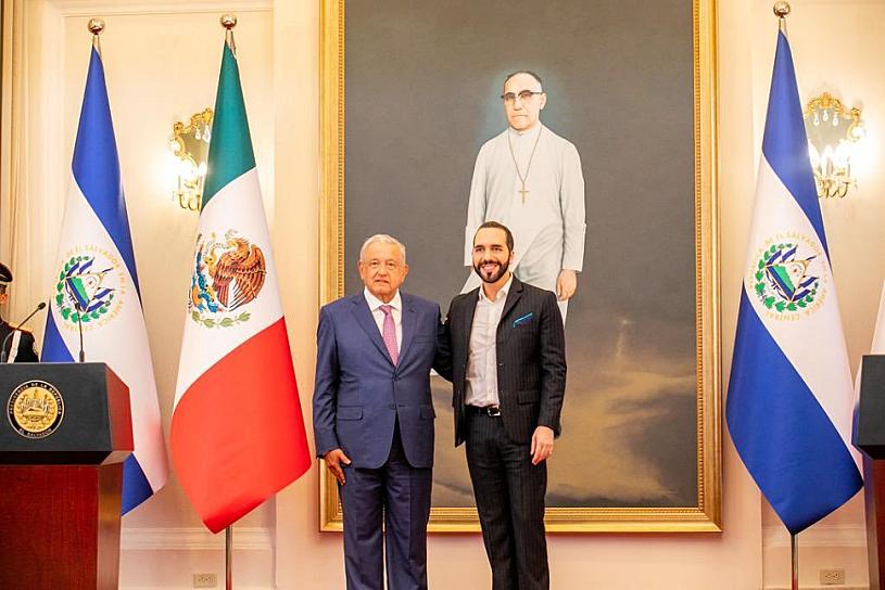 ANUNCIA AMLO INCREMENTO DE PROGRAMAS SOCIALES EN EL SALVADOR