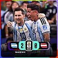 MESSI GUÍA A ARGENTINA Y SELLA SU PASE DE RONDA