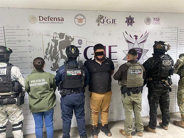 DETIENEN EN GUADALUPE A PRESUNTO EXTORSIONADOR