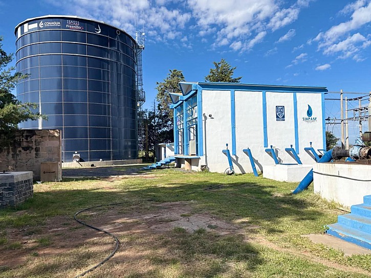 REANUDAN SERVICIO DE AGUA POTABLE EN EL SIAPASF