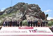 CONMEMORA DAVID MONREAL ANIVERSARIO 112 DE LA TOMA DE ZACATECAS