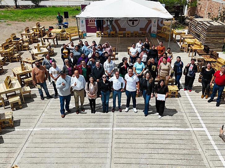 CLAUSURA PEPE SALDÍVAR CURSO DE CARPINTERÍA PARA MUJERES EN GUADALUPE