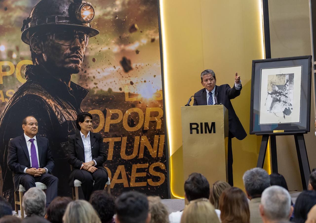 INAUGURA DAVID MONREAL REUNIÓN MINERA CON PARTICIPACIÓN INTERNACIONAL EN ZACATECAS