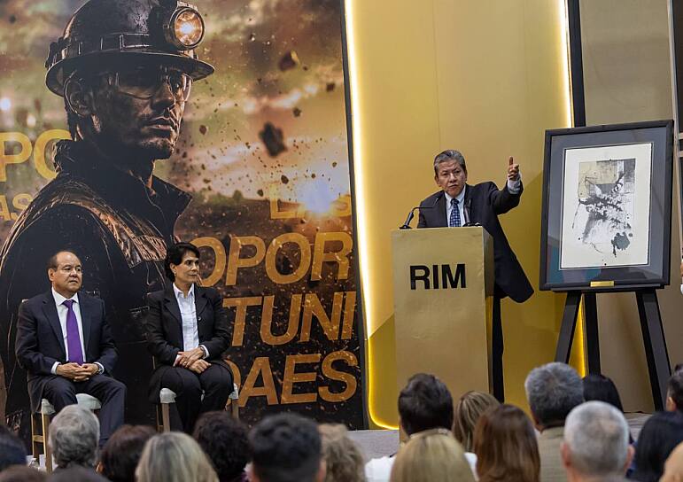INAUGURA DAVID MONREAL REUNIÓN MINERA CON PARTICIPACIÓN INTERNACIONAL EN ZACATECAS