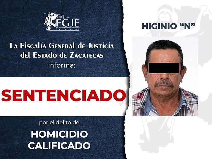  DAN SENTENCIA CONDENATORIA POR HOMICIDIO CALIFICADO A HIGINIO   