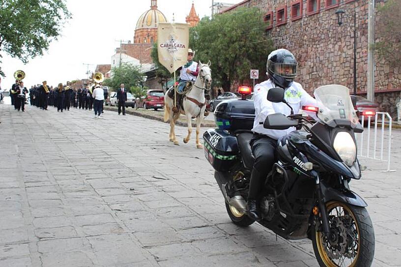 DESPLEGARÁ POLICÍA VIAL OPERATIVO POR XX CABALGATA TOMA DE ZACATECAS