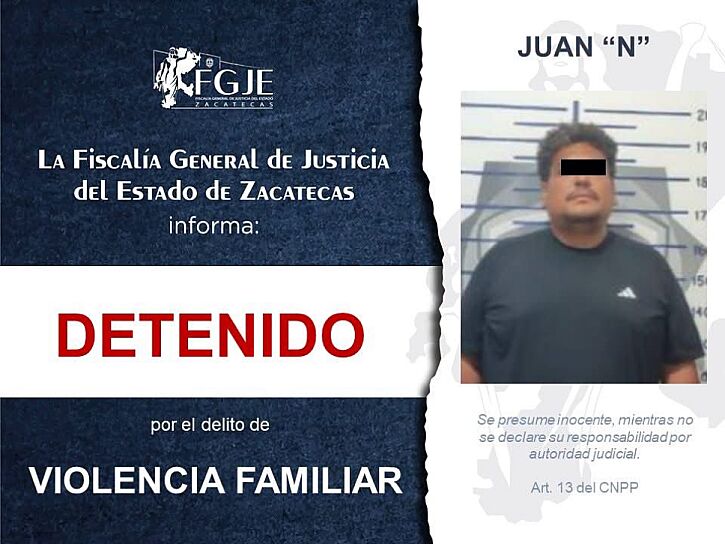 DETIENEN A MAESTRO DE SECUNDARIA TÉCNICA 19 POR VIOLENCIA FAMILIAR