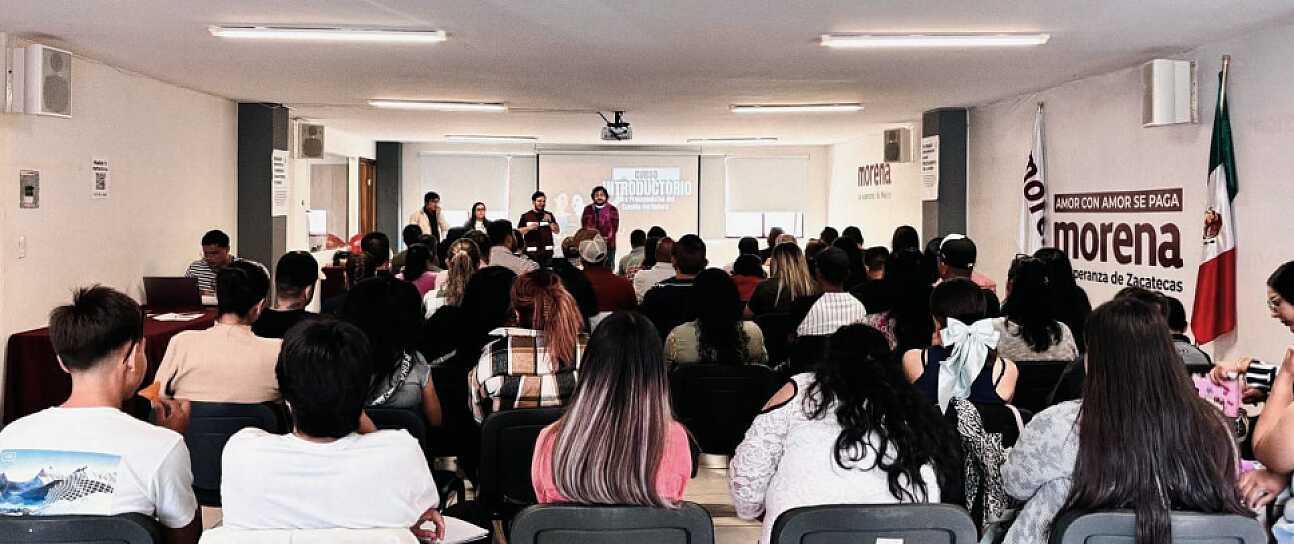 LLEVARÁ MORENA FORMACIÓN POLÍTICA A TODO EL ESTADO