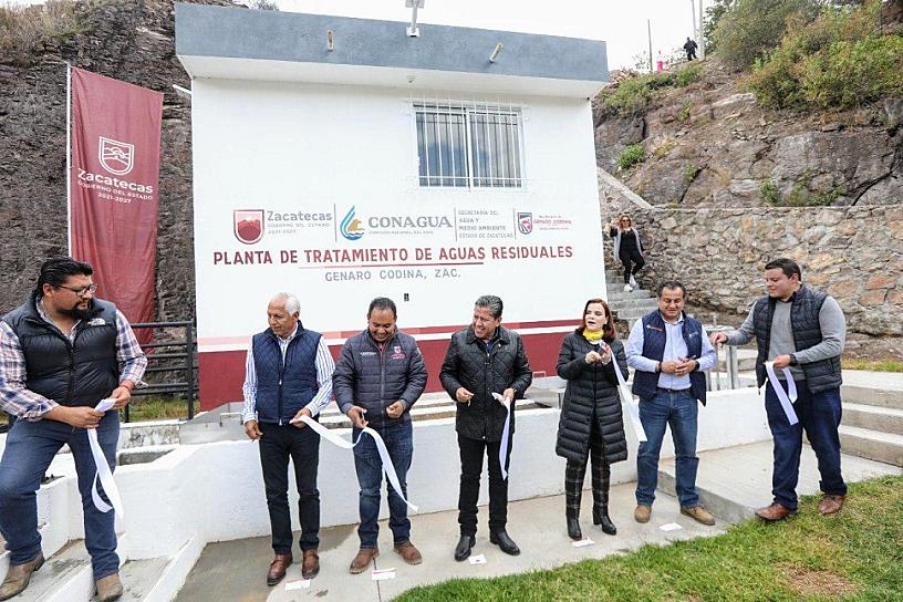 ANUNCIA DAVID MONREAL RECONSTRUCCIÓN DE PLANTA DE TRATAMIENTO