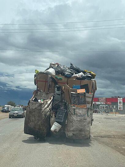 PIDE GUADALUPE SOLUCIONAR PROBLEMA DE BASURA POR CAMIONES DE ZACATECAS