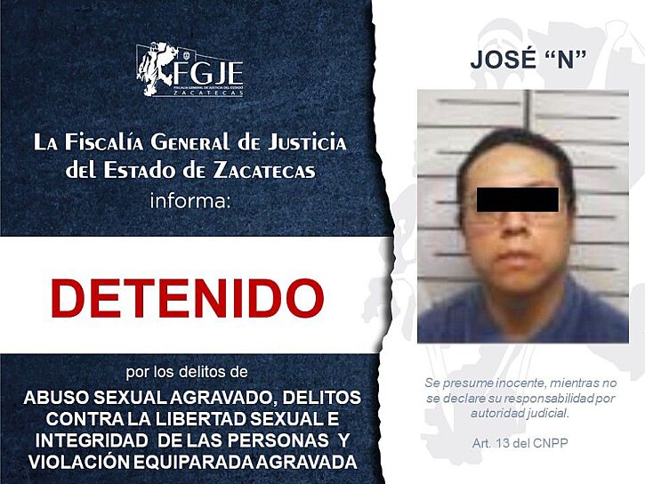 CUMPLIMENTA FGJEZ CUATRO ÓRDENES DE APREHENSIÓN