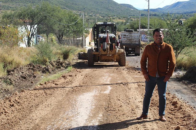 ANUNCIA GIL MARTÍNEZ INICIO DE REENCARPETAMIENTO EN CAMINO A CÓYOQUE