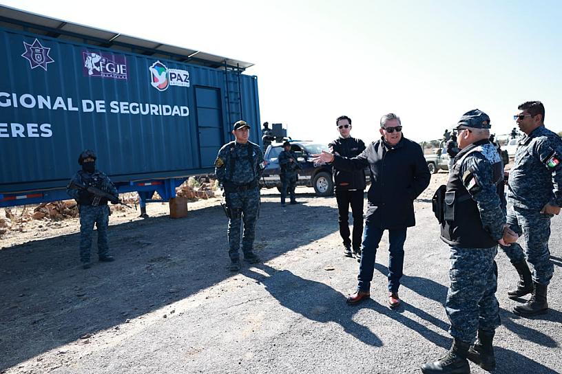 Anuncia gobernador construcción del Centro de Adiestramiento de Seguridad en Villanueva