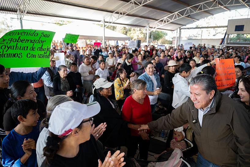 Anuncia gobernador inversión peso a peso para infraestructura educativa en Nochisltán