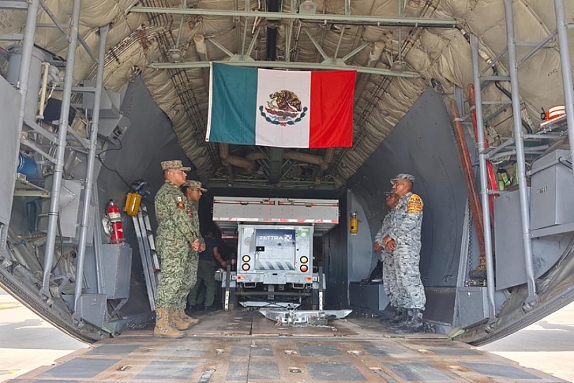 ENVÍA MÉXICO NUEVO VUELO CON AYUDA HUMANITARIA A VENEZUELA