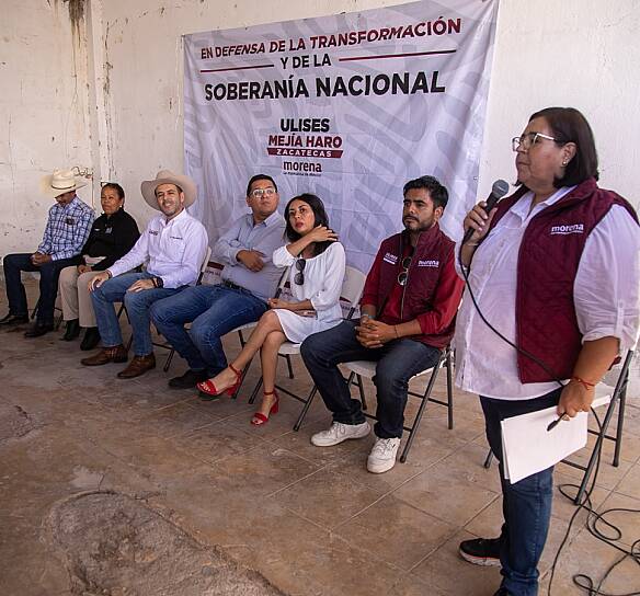 FORTALECE ULISES MEJÍA SOBERANÍA ALIMENTARIA EN CAÑITAS DE FELIPE PESCADOR