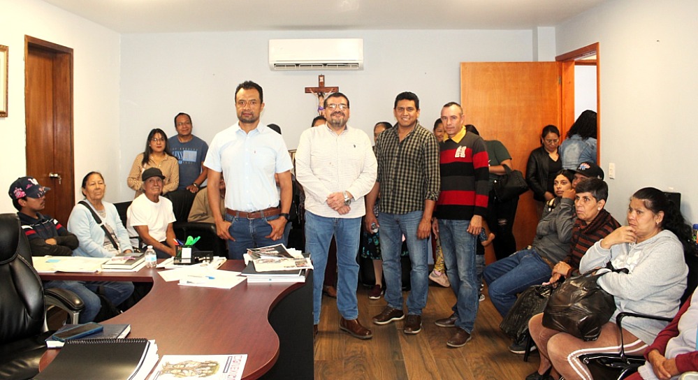 DAN SEGUIMIENTO A DEMANDAS DE ANTORCHISTAS EN LA CAPITAL