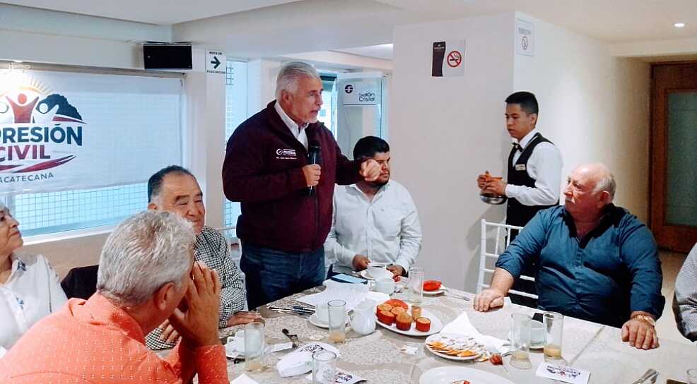 CONVOCA JOSÉ NARRO A CONSTRUIR ALIANZA CON EXPRESIÓN CIVIL ZACATECANA