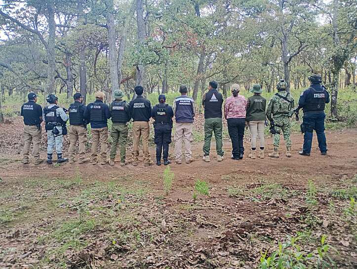 ACOMPAÑA CDHEZ JORNADA DE BÚSQUEDA DE PERSONAS EN EL PLATEADO