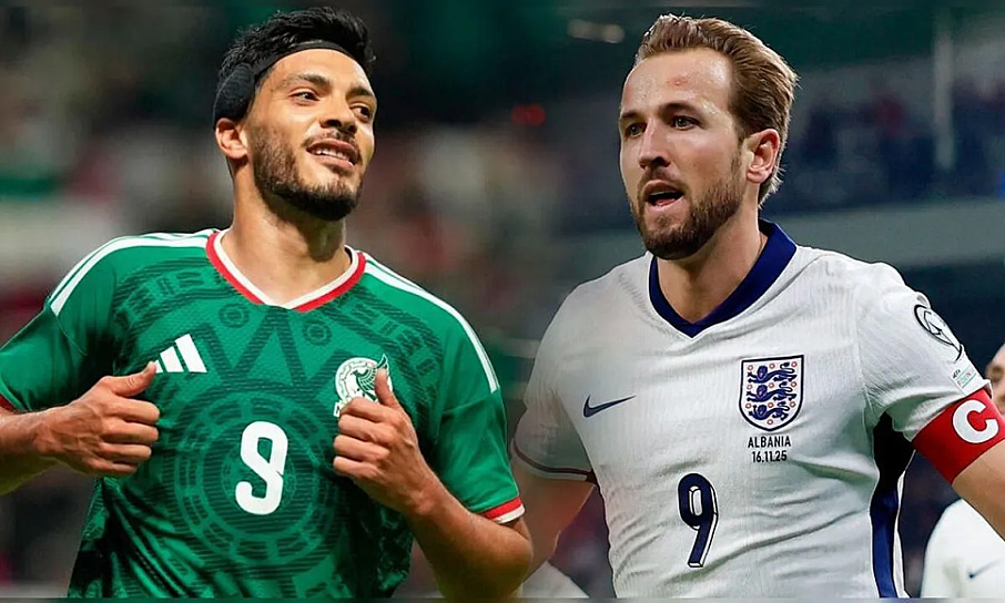 VUELVE MÉXICO VS INGLATERRA AL HORARIO DE LAS 18:00 HORAS