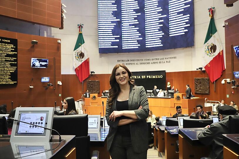 SOLICITA GEOVANNA BAÑUELOS ACOMPAÑAMIENTO PARA MIGRANTES