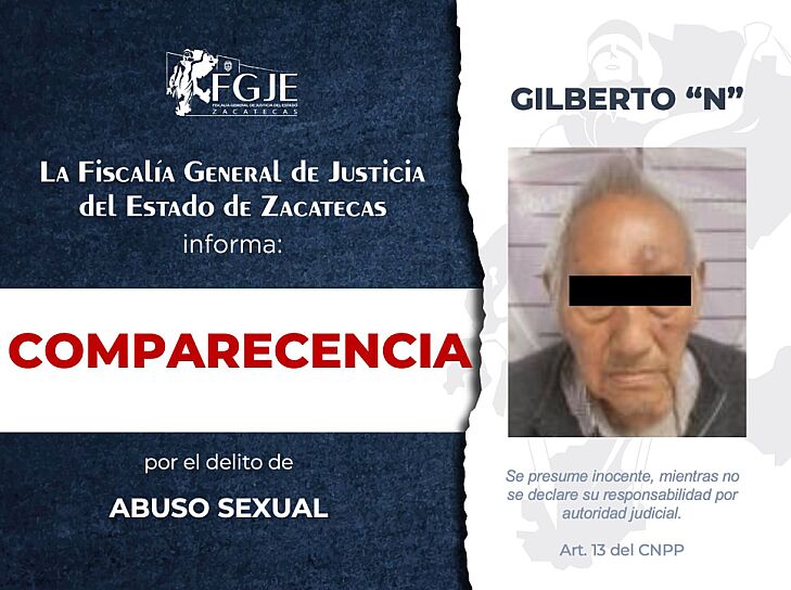 CUMPLIMENTA FGJEZ SEIS ÓRDENES DE APREHENSIÓN Y DOS COMPARECENCIAS EN ZACATECAS