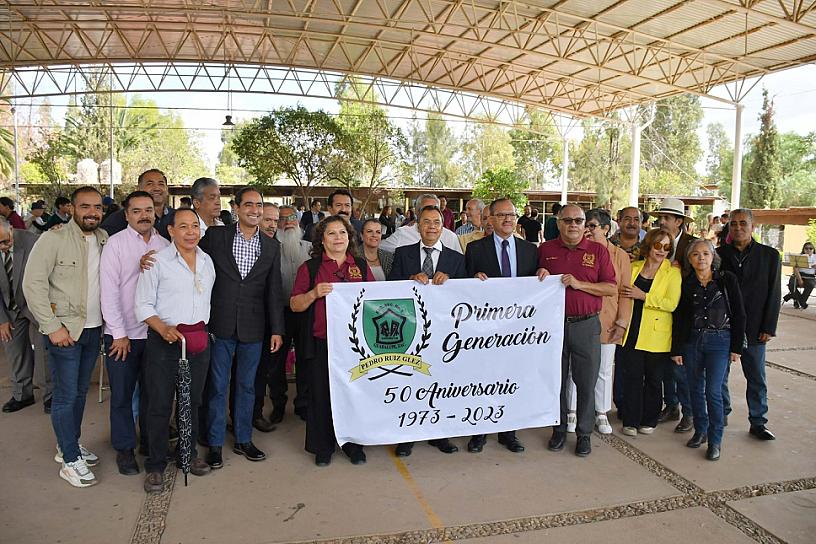ANUNCIA JOSÉ SALDÍVAR OBRAS DE MEJORAMIENTO DE INFRAESTRUCTURA EN SECUNDARIA
