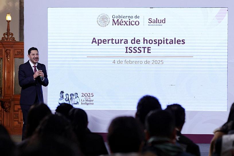 Anuncia Martí Batres apertura de 5 unidades médicas del ISSSTE de segundo y tercer nivel
