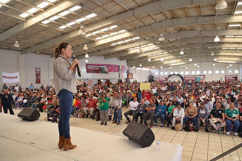 FRESNILLO, EJEMPLO DE ORGANIZAR Y DEFENDER LA TRANSFORMACIÓN: VERO DÍAZ