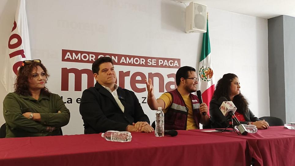 ANUNCIA MORENA VISITA DE SHEINBAUM A ZACATECAS
