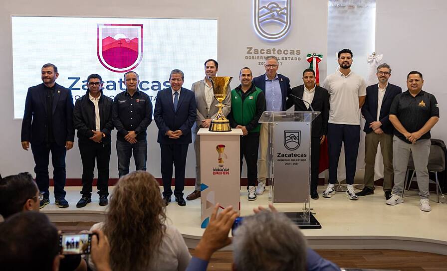 ANUNCIA DMA EXHIBICIÓN DEL TROFEO DEL MUNDIAL FIBA EN ZACATECAS