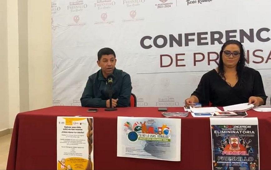 ANUNCIAN ACTIVIDADES DEPORTIVAS PARA FRESNILLO