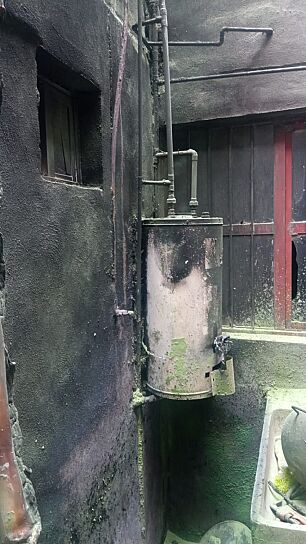 FUGA DE GAS PROVOCA INCENDIO EN ZACATECAS