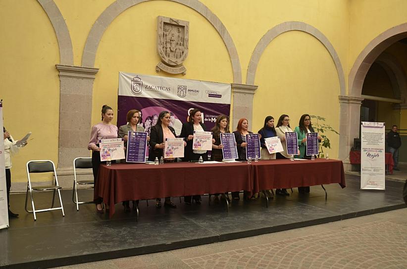 ANUNCIAN ACTIVIDADES PARA CONMEMORAR DÍA INTERNACIONAL DE LA MUJER 