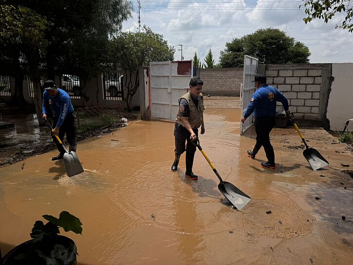 ATIENDE PROTECCIÓN CIVIL AFECTACIONES POR LLUVIAS EN SAN JOSÉ DE LOURDE