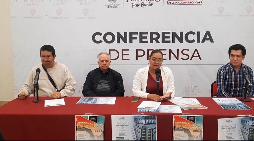 ANUNCIAN AGENDA CULTURAL PARA MARZO EN FRESNILLO  &nbsp;