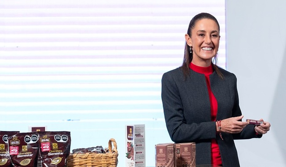 PRESENTA SHEINBAUM PRODUCTOS DE COMERCIO JUSTO