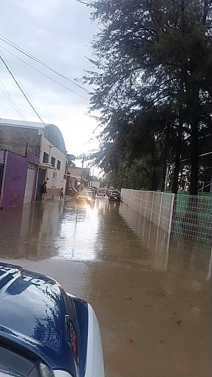 DEJAN TORMENTA Y GRANIZADA AFECTACIONES EN RÍO GRANDE
