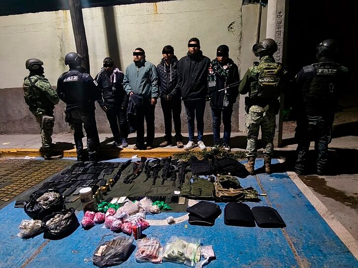 DESARTICULAN FUERZAS DE SEGURIDAD CÉLULA DELICTIVA EN JALPA