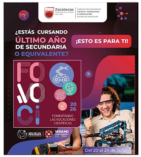 ABREN INSCRIPCIONES PARA FOVOCI 2026, OPCIÓN PARA ESTUDIANTES DE SECUNDARIA